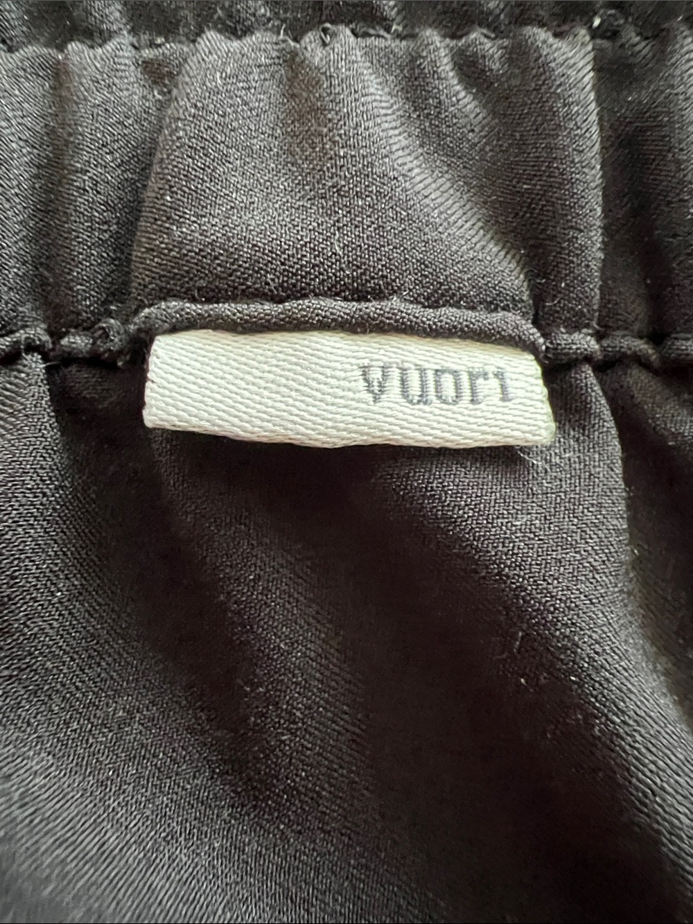 Women’s Vuori Weekender Black Elastic Waist Jogger Pants - Picture 4 of 4